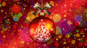 Christmas Ornaments Bauble Bokeh 6000x4000 Wallpaper