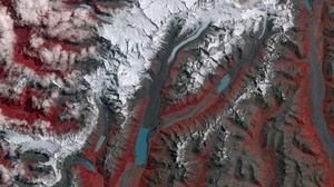 Aerial Landscape Mountain River 3168x2592 Wallpaper