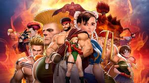 Street Fighter Video Games Cammy White Ryu Street Fighter Ibuki Street Fighter Luke Sakura Street Fi 2000x1062 Wallpaper