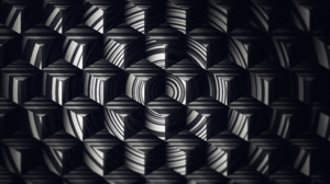 Cube Black Grey 3840x2160 Wallpaper
