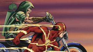 Green Arrow Arrow Dc Comics Flash 1920x1080 Wallpaper