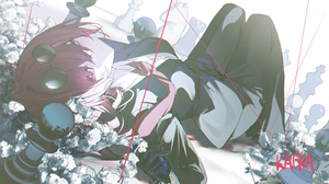 Anime Anime Girls Lying Down Lying On Back Kafka Honkai Star Rail Honkai Star Rail Flowers Purple Ha 4000x2145 Wallpaper