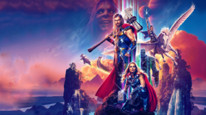 Thor Love And Thunder Marvel Cinematic Universe Movies Thor Pegasus 1422x800 Wallpaper