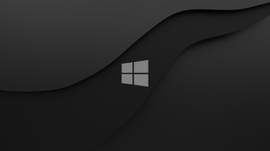 Black Logo Windows 3554x1999 Wallpaper