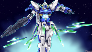 Gundam AGE FX Anime Mechs Mobile Suit Gundam AGE Super Robot Taisen Gundam Artwork Digital Art Fan A 3000x1600 wallpaper