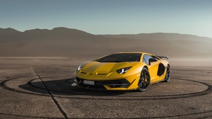 Car Lamborghini Lamborghini Aventador Sport Car Supercar Yellow Car 3840x2563 Wallpaper