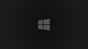 Windows 11 Dark Minimalism Black Background Logo Simple Background 3840x2160 Wallpaper