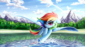 Pegasus Rainbow Dash 4098x2304 Wallpaper