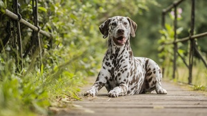 Dalmatian Dog Pet Stare 5655x3770 Wallpaper