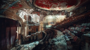 Ruin Old Building Theater Abandoned 2048x1365 Wallpaper