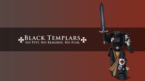 Black Templars Warhammer 40 000 Armor Soldier Sword Weapon Minimalism Simple Background Gradient Vid 1920x1080 wallpaper