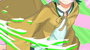 Anime Anime Girls Trading Card Games Yu Gi Oh Wynn The Wind Charmer Ponytail Green Hair Solo Artwork 2100x2970 Wallpaper