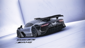 AMG ONE Forza Horizon 5 Mercedes AMG ONE Car Rear View Taillights Licence Plates 2560x1440 Wallpaper