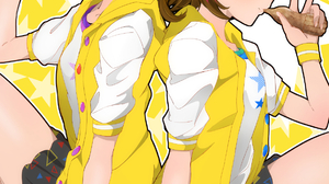 Anime Anime Girls THE IDOLM STER Futami Ami Futami Mami Long Sleeves Brunette Twins Two Women Artwor 1157x1637 Wallpaper