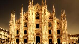 Milan Italy Milan Cathedral Church Cathedral Architecture Building 8796x5934 wallpaper
