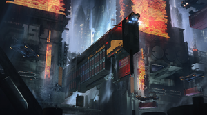 Sci Fi City 3840x2160 wallpaper