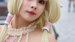 Blonde Model Asian Cosplay 2767x3872 Wallpaper