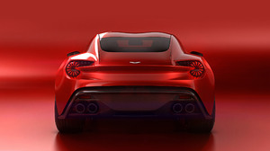 Aston Martin Vanquish Zagato Concept Car Red Car Sport Car Aston Martin 2560x1600 wallpaper