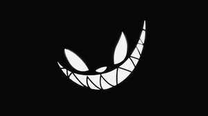 Minimalism Smile Logo YouTube Demon Scary Face Twitch 1920x1080 Wallpaper
