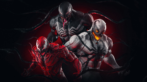 Venom Carnage Anti Venom Symbiote 3840x2160 Wallpaper