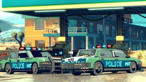 Cyberpunk Edgerunners Anime 4K Anime Screenshot Police Cars Police 3840x2160 Wallpaper