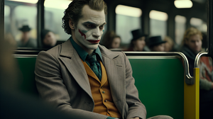 Joker Joker 2019 Movie Face Makeup Clown Interior Sitting Suits 2688x1536 Wallpaper