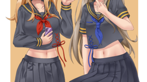 Anime Anime Girls Girls Frontline UMP45 Girls Frontline UMP9 Girls Frontline Long Hair Twintails Lon 3500x4000 Wallpaper