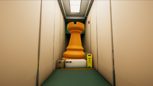 Superliminal Screen Shot Colorful Chess Hallway Video Games 1920x1080 Wallpaper