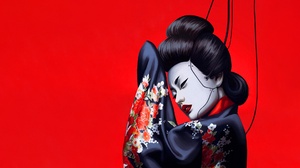 Geisha 1920x1080 wallpaper
