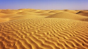 Tunisia Sahara Desert Sand Nature 1920x1080 Wallpaper