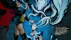 Black Hair Dc Comics Fishnet Girl Glove Hat Jacket Long Hair Thigh Boots Zatanna 3800x2137 Wallpaper