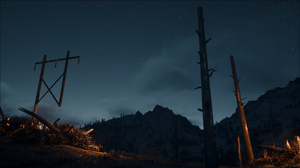 Days Gone Night Apocalyptic Sky Clouds 1920x1080 Wallpaper