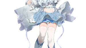 Sinicism Chinese Characteristics Anime Girls Minimalism Simple Background White Background Bodhi Wus 5040x7128 Wallpaper
