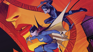 Batgirl Nightwing 1920x1080 Wallpaper