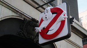 Ghostbusters Logo Movies Film Stills New York City Sign Building 1920x1080 Wallpaper