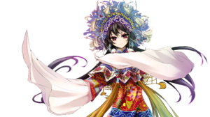 Anime Anime Girls Transparent Background Costumes Traditional Clothing Luo Tianyi Vocaloid 3516x2486 Wallpaper