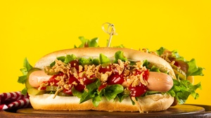 Bread Hot Dog Sausage 3882x2588 Wallpaper