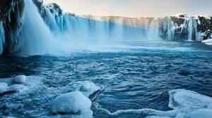 Iceland Waterfall 6817x4123 wallpaper