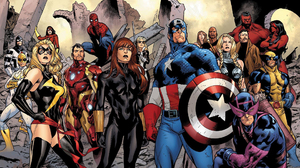Black Widow Captain America Hawkeye Iron Fist Iron Man Red Hulk Red She Hulk She Hulk Spider Man Wol 1920x1080 Wallpaper
