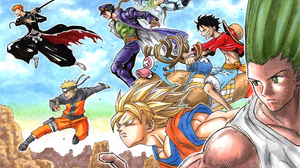 Dragon Ball Bleach One Piece Jojo Naruto Anime Hunter X Hunter Gon Hunter X Hunter Son Goku Anime An 4000x2588 Wallpaper