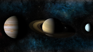 Sci Fi Solar System 4500x1200 Wallpaper