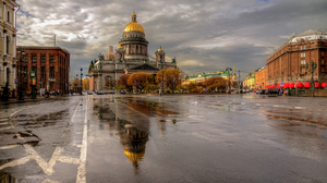 Saint Petersburg Russia City Reflection Building 2048x1359 Wallpaper