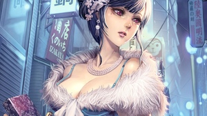 Anime Furyou Michi Gang Road Women Dark Hair Pink Eyes Anime Girls Asian 1920x1200 Wallpaper
