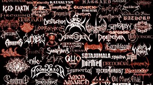 Metal Band Heavy Metal Black Metal Typography Band Logo Extreme Metal Progressive Metal Melodic Deat 1280x995 wallpaper