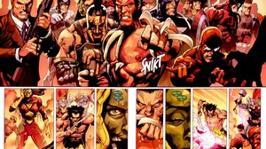 Bullseye Marvel Comics Captain America Marvel Comics Nick Fury Spider Man Thor Wolverine 2560x1957 Wallpaper