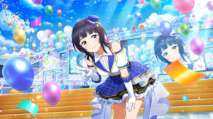 Asaka Karin Love Live Love Live Nijigasaki High School Idol Club Anime Anime Girls Confetti Balloon  4096x2520 Wallpaper