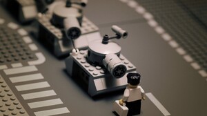 LEGO Tank Photography Black Hair Street Crosswalk Miniatures Tiananmen Square Beijing China Men Prot 1920x1080 Wallpaper
