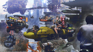 Cyberpunk ChongQing City Futuristic Artwork Fantasy Art 3840x2160 Wallpaper