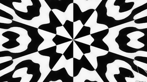 Abstract Artistic Black Amp White Digital Art Pattern Shapes 1920x1080 Wallpaper