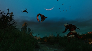 The Witcher 3 Wild Hunt Geralt Of Rivia Harpies Video Games 2560x1440 Wallpaper
